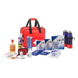 First aid - medical bag filled