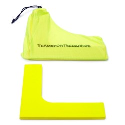 Marking corners 25 x 25 x 6 cm - Set of 4 pices Neon Yellow