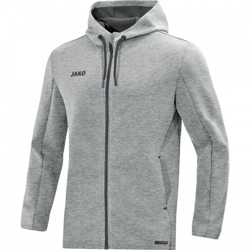 Jako Hooded jacket Premium Basics grey 