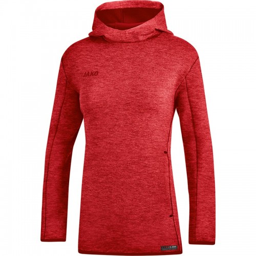 JAKO Women's Hooded Sweater Premium Basics red