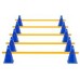 Cone Hurdles Set of 5 Colours Height 23 cm Blue