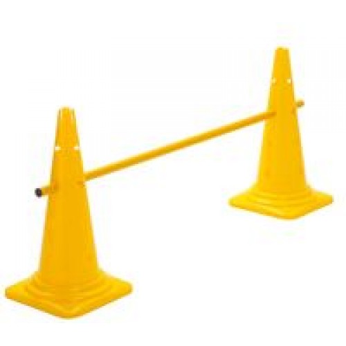Cone Hurdle Single Hurdle Height 52 cm Yellow