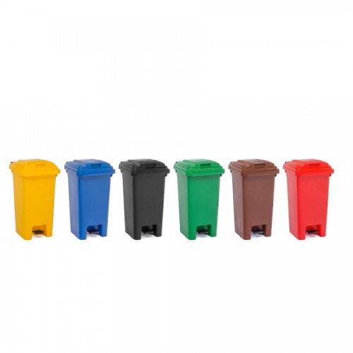 GARBAGE CAN 80 L 75 cm x 43 cm x 43 cm
