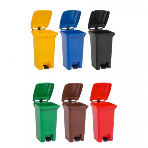 GARBAGE CAN 80 L 75 cm x 43 cm x 43 cm