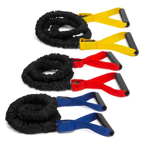                                                                                Power bungee cord 4 - for strengthening arms + upper body blue heavy 