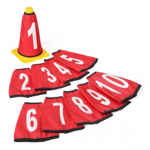 BOLLARD NUMBERS 23CM 10 PCS