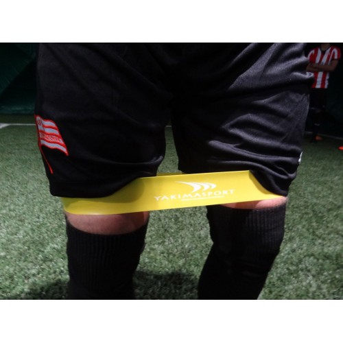 FITNESS TRAINING BELT YAKIMASPORT YELLOW