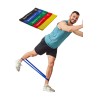 T-PRO resistance band (elastic) 60 cm Heavy Blue