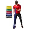 T-PRO resistance band (elastic) 208 cm Yellow