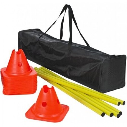 SET SELECT OF 6 POLES, 12 CONES