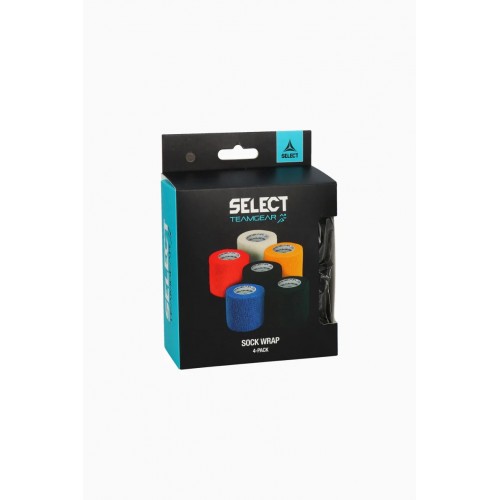 SOCK TAPE SELECT 5CM X 4,5M (4 PCS) BLACK PACK