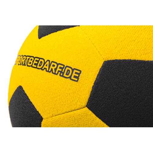 Velcro football (ø 21 cm) for football darts XXL - colour: yellow