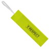 Captain's armband with velcro (Junior/Senior) neon yellow - imprint: RESPECT
