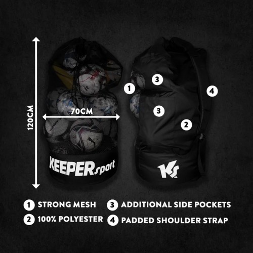 KEEPERSPORT BALL BAG 17 Balls