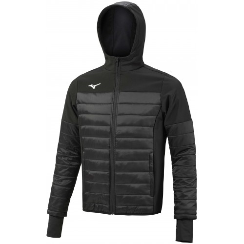 Sapporo Hooded Hybrid Jacket Black