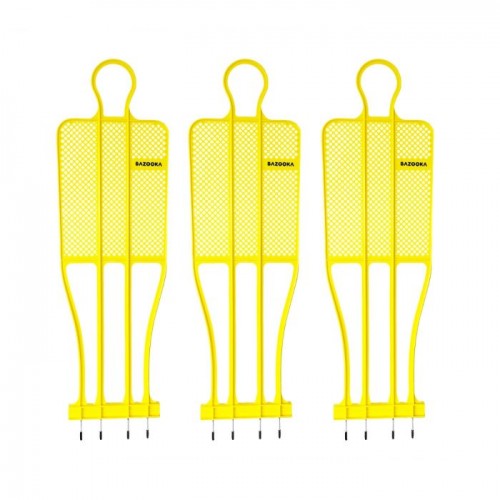BAZOOKA FREE KICK MANNEQUINS YELLOW (3-PACK)