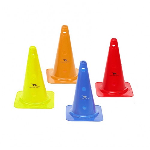 CONE WITH HOLES YAKIMASPORT RED 38 cm