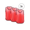 Cawila training bib UNI set of 3 red
