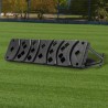 Baffle wall (pass trainer) - dimensions: 100 x 25 cm