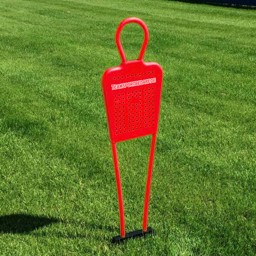 Free kick training dummy (children) 120 cm - Color: Red