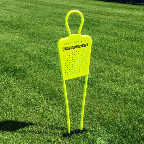 Free kick training dummy (children) 120 cm - Color: neon yellow