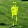 Free kick training dummy (children) 120 cm - Color: neon yellow