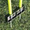 Free kick training dummy (children) 120 cm - Color: neon yellow