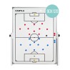 Cawila Football Tactics Board Including Bag | Size: 90 X 120 Cm White