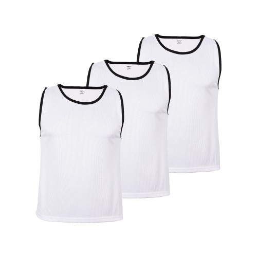 Cawila training bib UNI set of 3 White