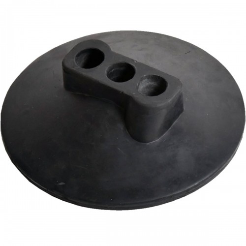 Cawila Pole Base 3 Directions Black