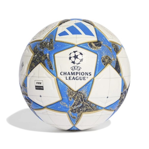 adidas Football Pro Champions League 2025/26 Match Ball - White/Dark Blue/Gold Metallic