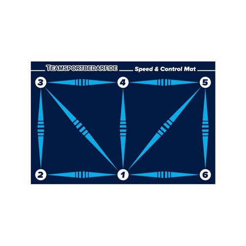 Football footwork & agility training mat - 60x90cm
