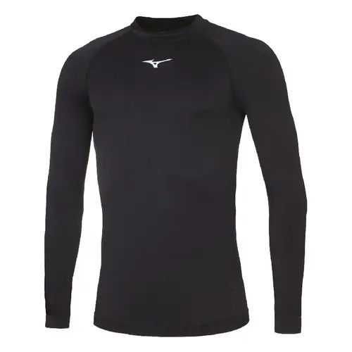 MIZUNO Long Sleeve Underwear Black/White